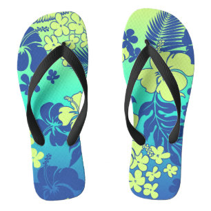 Kona Blend Hawaiian Hibiscus Blend - Turq Flip Flops