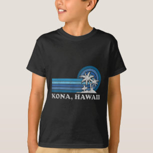Kona Hawaii Beach Vintage Family Summer Vacation T-Shirt