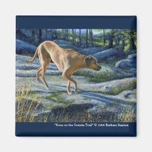 “Kona on the Granite Trail” Magnet