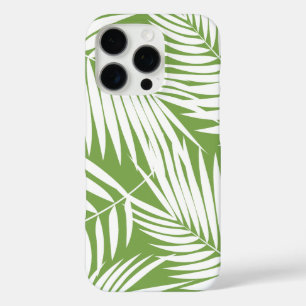 Kona Palms Hawaiian Leaf Tropical Green iPhone 16 Pro Case