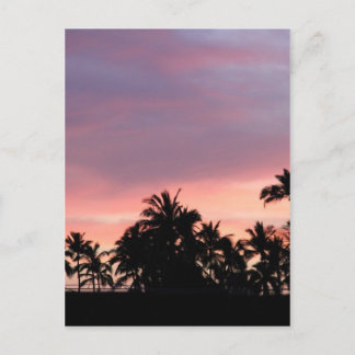 Kona Sunset Postcard