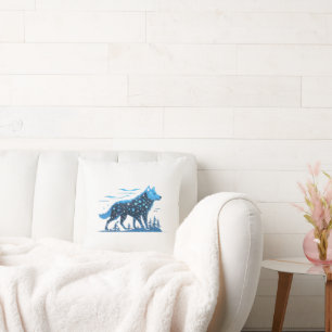 Kona the Whispering Wolf Cushion