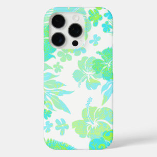 Kona Times Hibiscus Hawaiian Engineered Lime iPhone 16 Pro Case