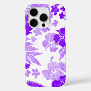 Kona Times Hibiscus Hawaiian Engineered Purple iPhone 16 Pro Case