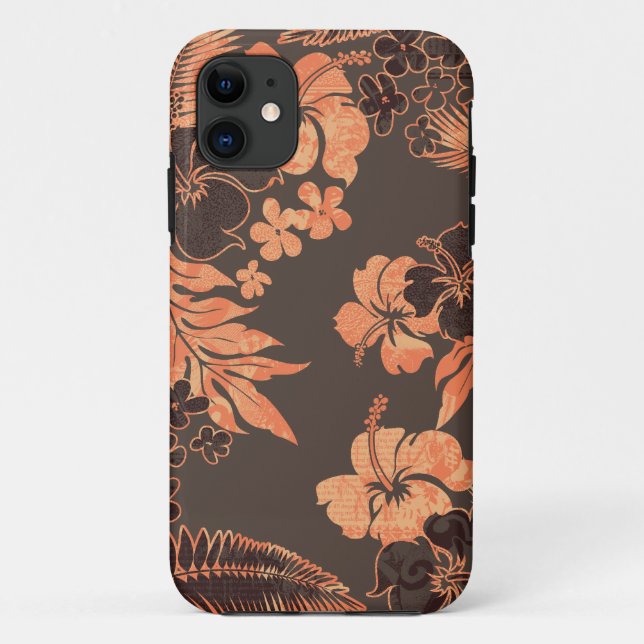 Kona Times Hibiscus iPhone 5 Cases (Back)