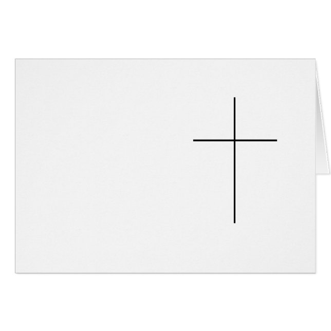 Kondolenzkarte (Front Horizontal)