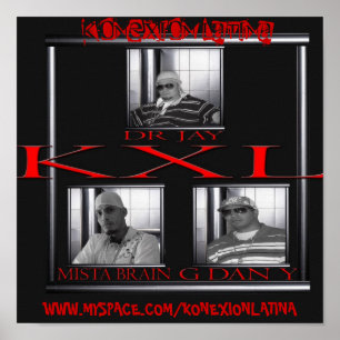 KONEXION LATINA, WWW.MYSPACE.COM/... POSTER
