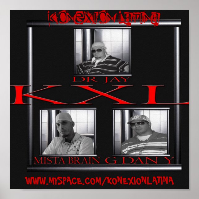 KONEXION LATINA, WWW.MYSPACE.COM/... POSTER (Front)