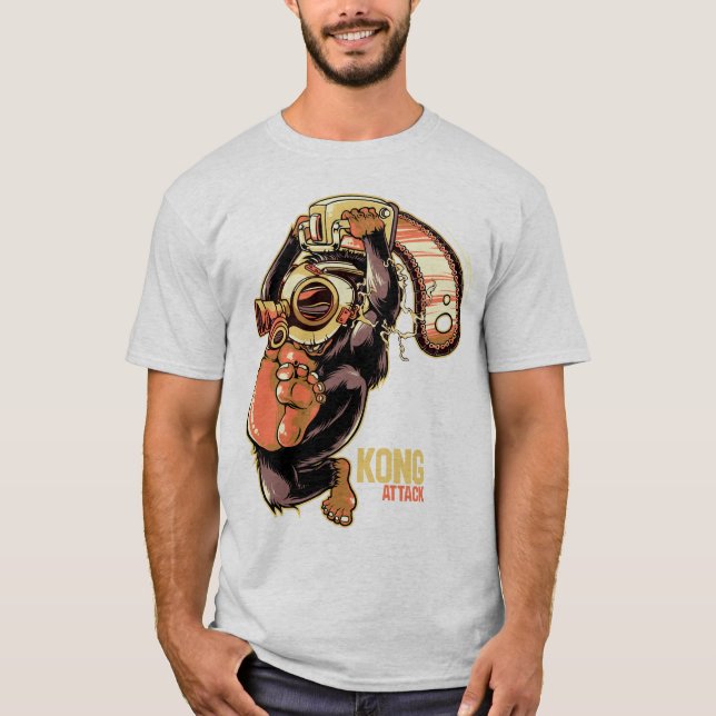 Kong Attack! T-Shirt (Front)