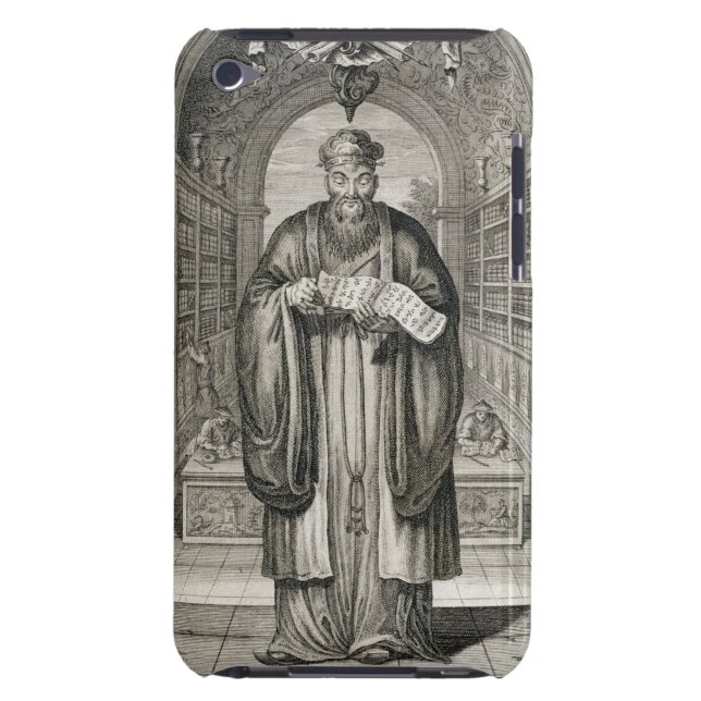 Kong-Fu-Tse, or Confucius, the Most Celebrated Phi Barely There iPod Case (Back)