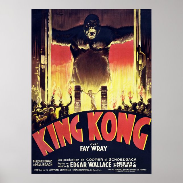 Kong Movie Poster (Front)
