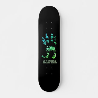 Kong Smash Ape Palm Hand Print  Skateboard