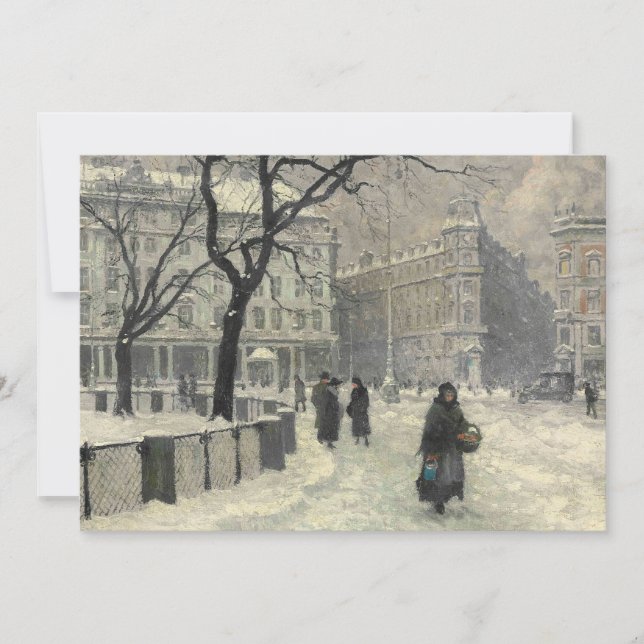 Kongens Nytorv Copenhagen in Winter | Paul Fischer (Front)