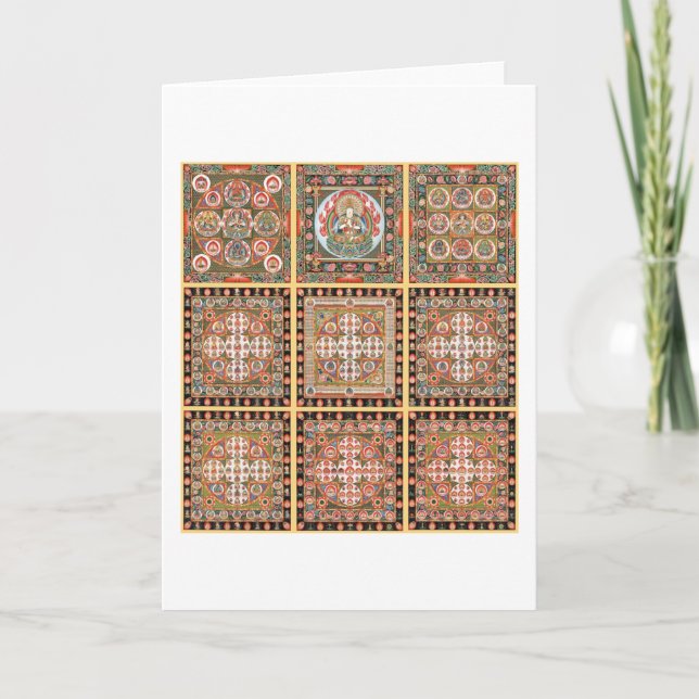 Kongokai Mandala Card (Front)
