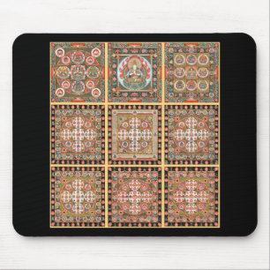Kongokai Mandala Mouse Mat