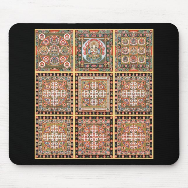 Kongokai Mandala Mouse Mat (Front)