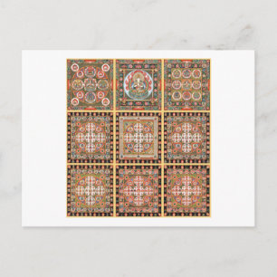 Kongokai Mandala Postcard