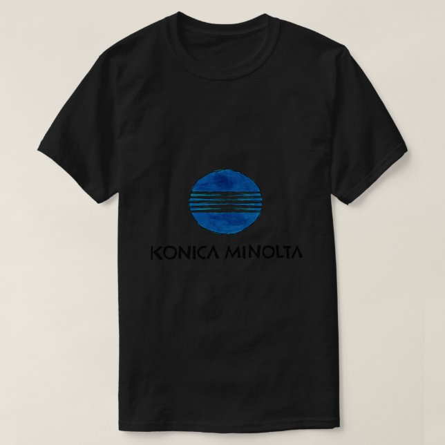 Konica Minolta (Vintage Logo) Classic T-Shirt (Design Front)