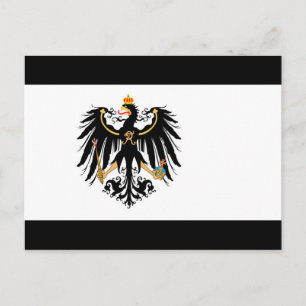 Königreich Preussen Nationalfahne Postcard
