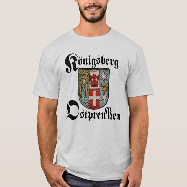 Königsberg Ostpreußen Shirt - Customised (Front)