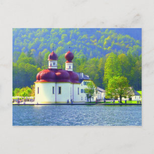 Königsee St. Bartholomä Postcard