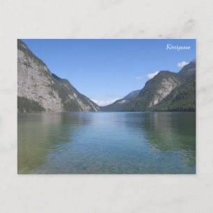 Königssee Bavarian Alps Postcard