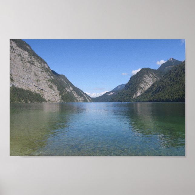 Königssee Bavarian Alps Poster (Front)