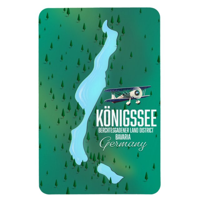 Königssee  Berchtesgadener Germany Magnet (Vertical)