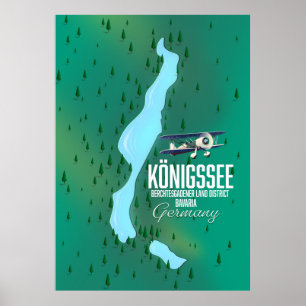 Königssee  Berchtesgadener Germany Poster