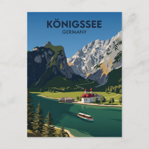 Königssee Germany Postcard
