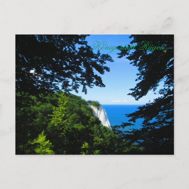 Königsstuhl Rügen Postcard (Front)