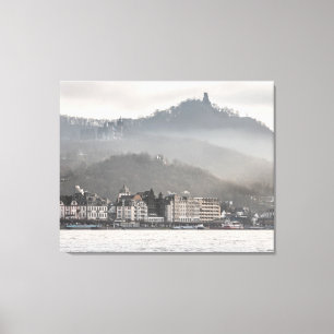 Königswinter am Rhein Canvas Print