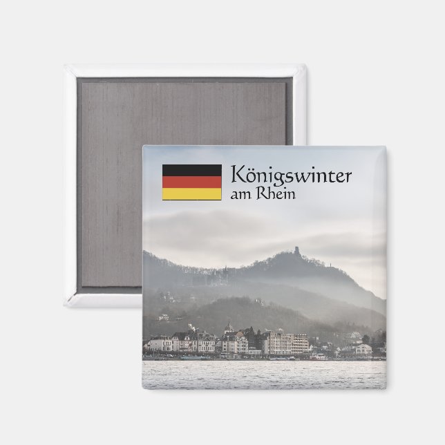 Königswinter Souvenir Magnet (Front/Back)