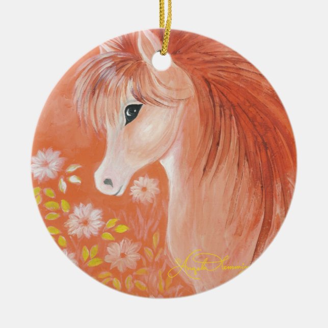Konik Ceramic Tree Decoration (Front)