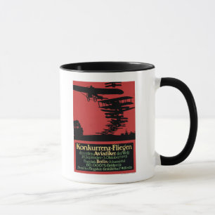 Konkurrenz-Fliegen Airfield Promotional Poster Mug