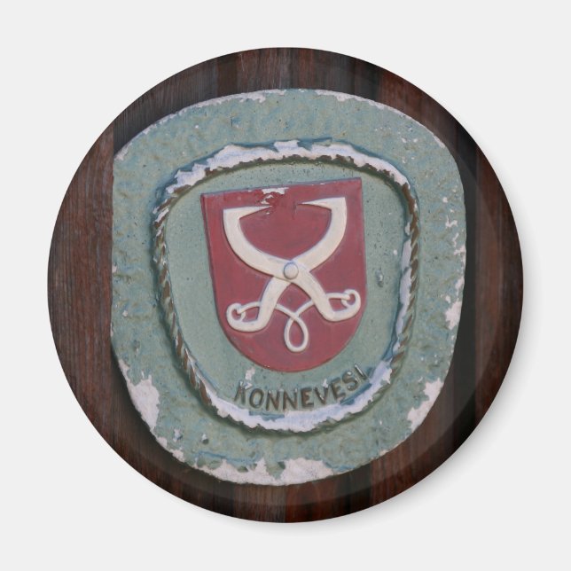 Konnevesi Door Plate magnet (Front)