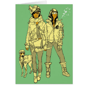 Konni, Lace, & Leroy Brown Print