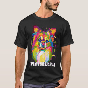 Konnichihuahua  Chihuahua Humor Chiwawa Dog T-Shirt