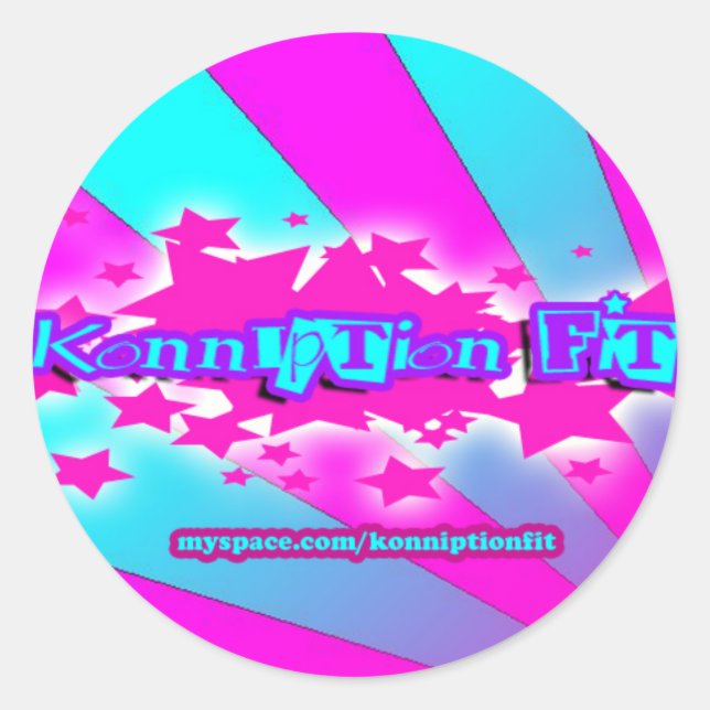 Konniption Fit Ransom Stickers (Front)