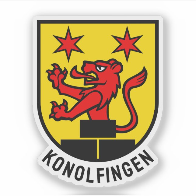 Konolfingen coat of arms, Switzerland (Front)