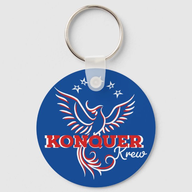Konquer Krew Keychain (Front)