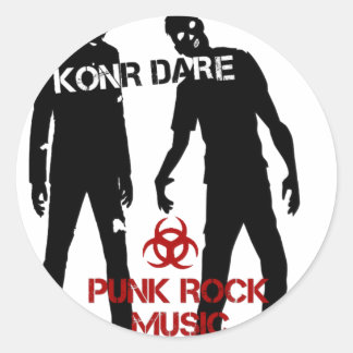 Konr Dare Classic Round Sticker