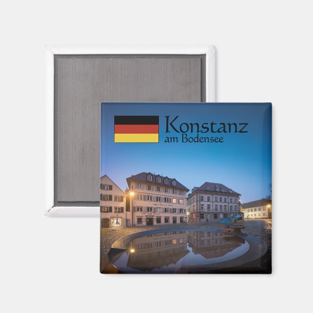Konstanz Germany Magnet (Front/Back)