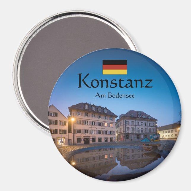 Konstanz Souvenir Magnet (Front/Back)
