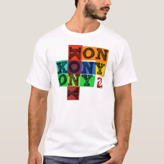 Kony 2012 Colour Block T-Shirt
