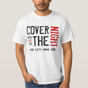 Kony 2012 - Cover the night - CUSTOMIZABLE T-Shirt