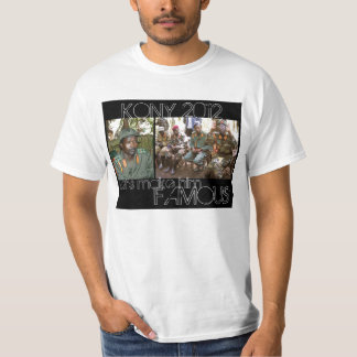KONY 2012 - Famous Blk T-Shirt