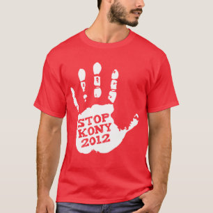 Kony 2012 Handprint Stop Joseph Kony T-Shirt