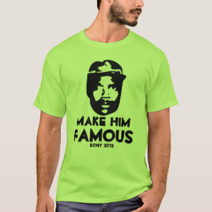 kony 2012 pop art make him famous T-Shirt