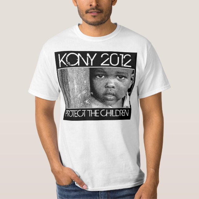 KONY 2012 - Protect The Children T-Shirt (Front)